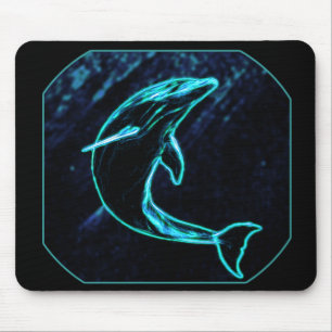 Delphin (heller Delphin) Mousepad
