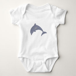 Delphin im Meer Baby Strampler
