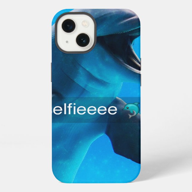 Delphin-iPhone-Hülle iPhone Hülle (Rückseite)