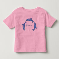 Delphin-Kreis-Shirt