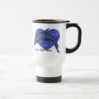Delphin-Liebe-Tasse