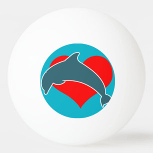 Delphin Luv Klingeln Pong Ball Tischtennisball