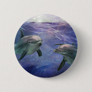 Delphin-Magie Button
