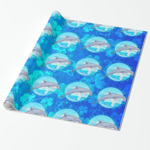 Delphin Maori- Sun Geschenkpapier