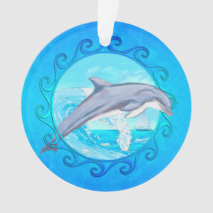 Delphin Maori- Sun Ornament