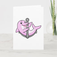 Delphin mit Anchor