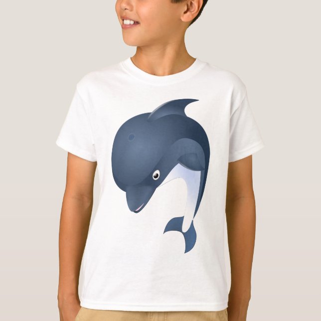 Delphin Ozean T-Shirt (Vorderseite)