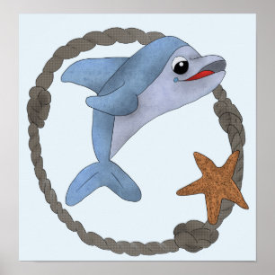 Delphin Poster