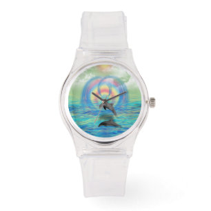 Delphin-Steigen Armbanduhr