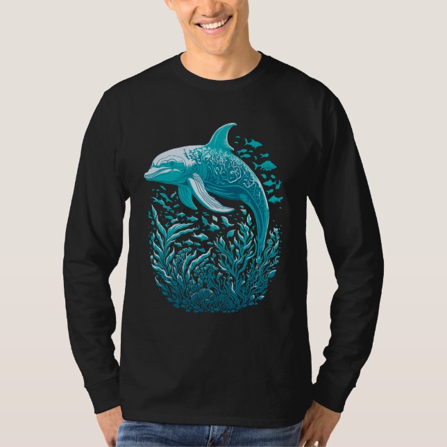 Delphin T-Shirt (Vorderseite)