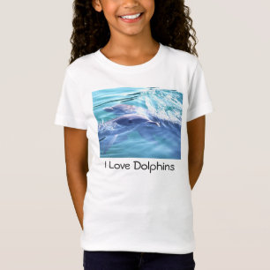 Delphin-T - Shirt "ich Liebe Delphine "
