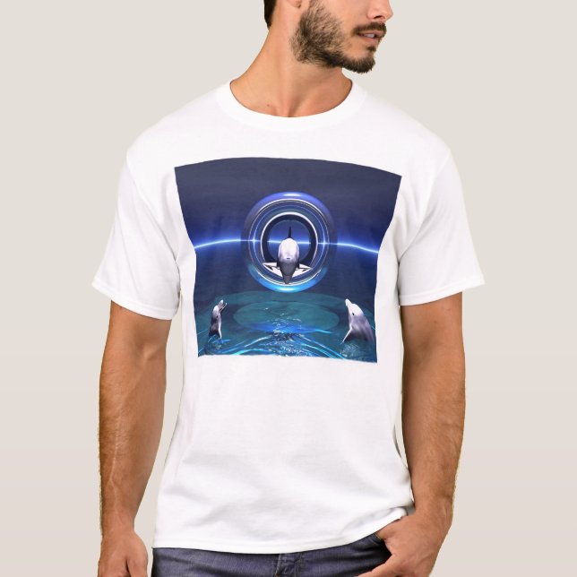 Delphin-Träume T-Shirt (Vorderseite)