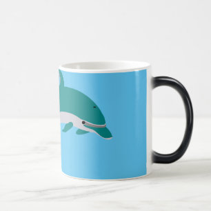 Delphin Verwandlungstasse
