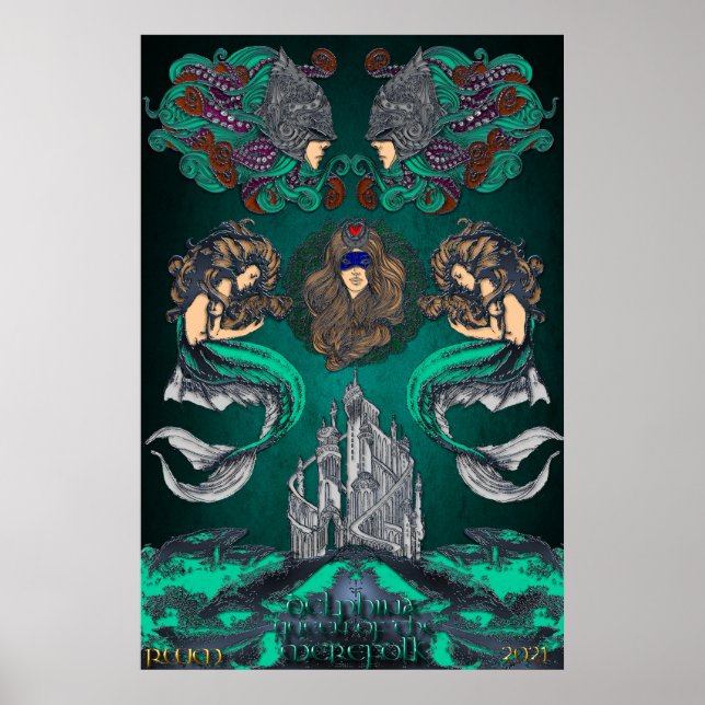 Delphina Queen of the Merefolk Poster (Vorne)