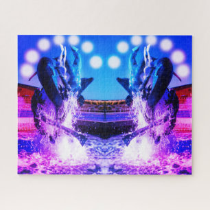 Delphinbrunnen Puzzle