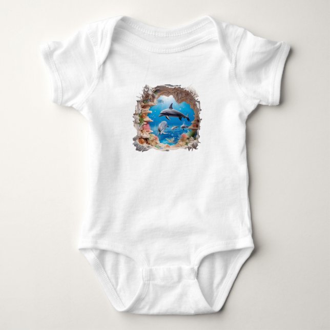 Delphine Baby Strampler (Vorderseite)