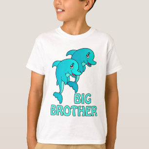 Delphine Big Brother Dolphin Kinder T - Shirt