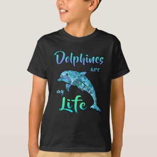 Delphine Delphine Ocean Sea Fish Animal Funny Gift T-Shirt