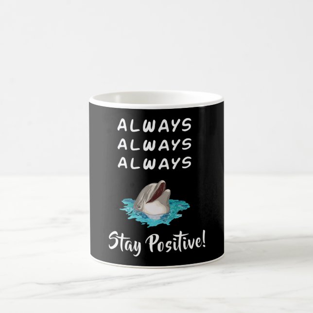 Delphine Delphine Wasserfische Kaffeetasse (Mittel)
