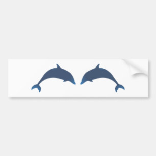 Delphine dolphins autoaufkleber