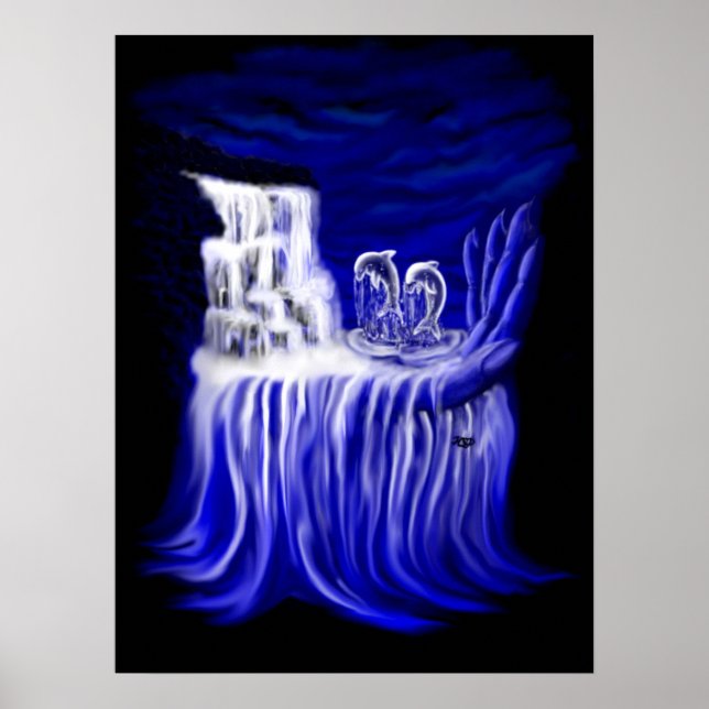 Delphine , Hand der Zeiten Poster (Vorne)