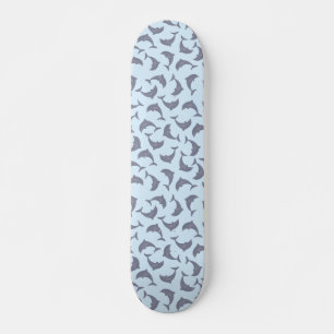 Delphine im Meeresmuster Skateboard