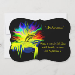 Delphine im Sonnenschein , Ihren Text hinzufügen Einladung