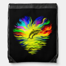 Delphine im Sonnenschein