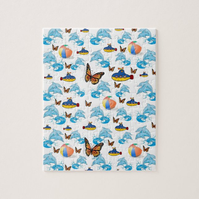 Delphine Jigsaw Puzzle (Vertikal)