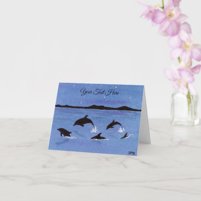 Delphine Karte (Orchidee)