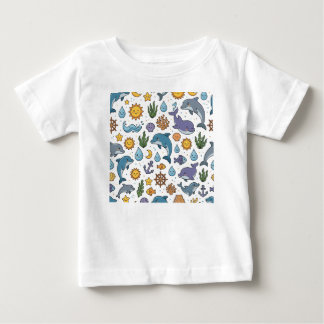 Delphine Muster Baby T-shirt