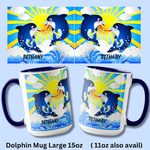 Delphine & Sun Personalize Fügen Sie Ihren Namen B Tasse