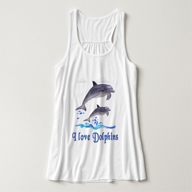 Delphine Tank Top (Design Vorderseite)