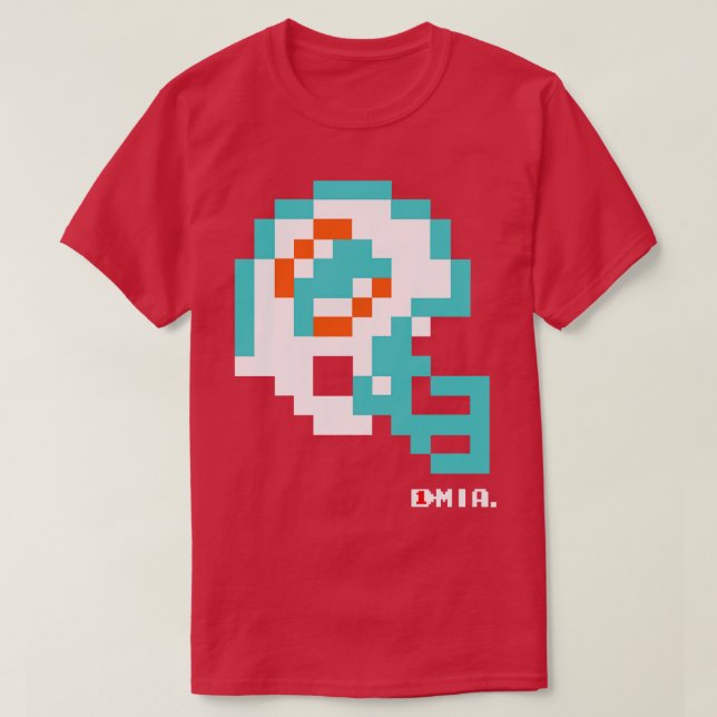 Delphine Tecmo Bowl Helmet T-Shirt (Design vorne)