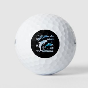 Delphine / Unsere Ozeane Gerettet Golfball