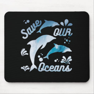 Delphine / Unsere Ozeane Gerettet Mousepad