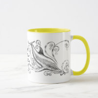 "Delphine Wecker-Tasse der Holzkohlen-II"