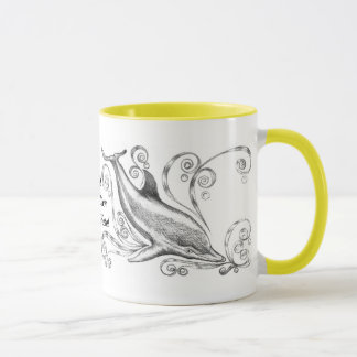 "Delphine Wecker-Tasse der Holzkohlen-II" Tasse
