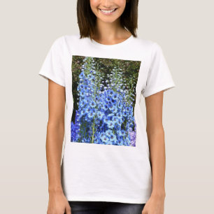 Delphinium Blume Gartengarten T-Shirt