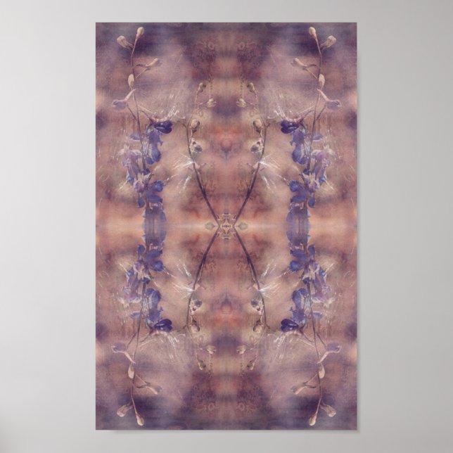 Delphinium Delta Poster (Vorne)