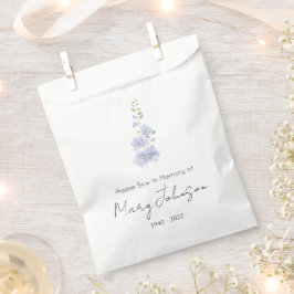 Delphinium | Einfaches Samenpaket Begräbnis Geschenktütchen