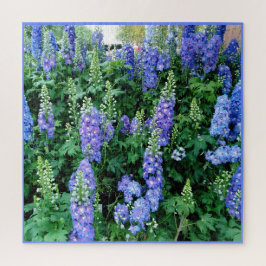 Delphinium Schöne Blumen Jigsaw Puzzle