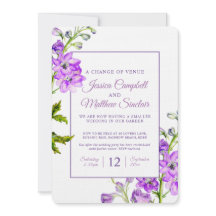 Delphinium violette Blumen Wechsel des Veranstaltu