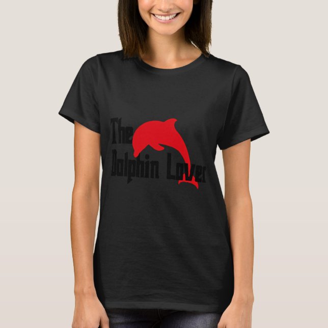 Delphinliebhaber T-Shirt (Vorderseite)