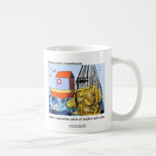 Delphinschutz-Tuba-Lustiger Kaffeebecher Kaffeetasse