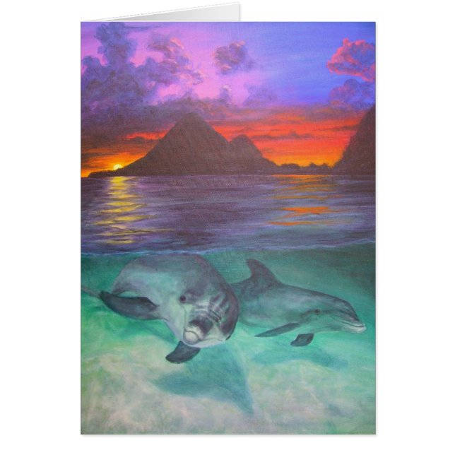 Delphinsonnenuntergang (Vorne)