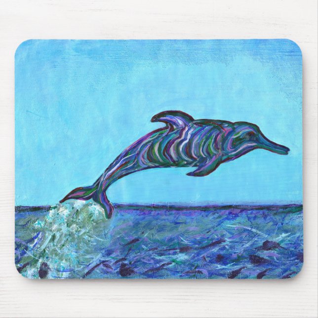 Delphinsprung Mousepad (Vorne)