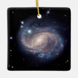 Delphinus Constellation NGC 6956 Keramikornament