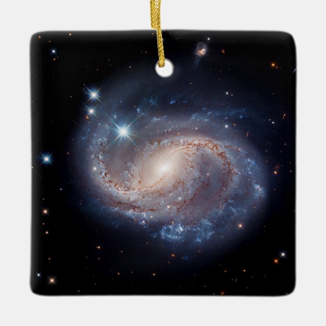 Delphinus Constellation NGC 6956 Keramikornament (Vorderseite)