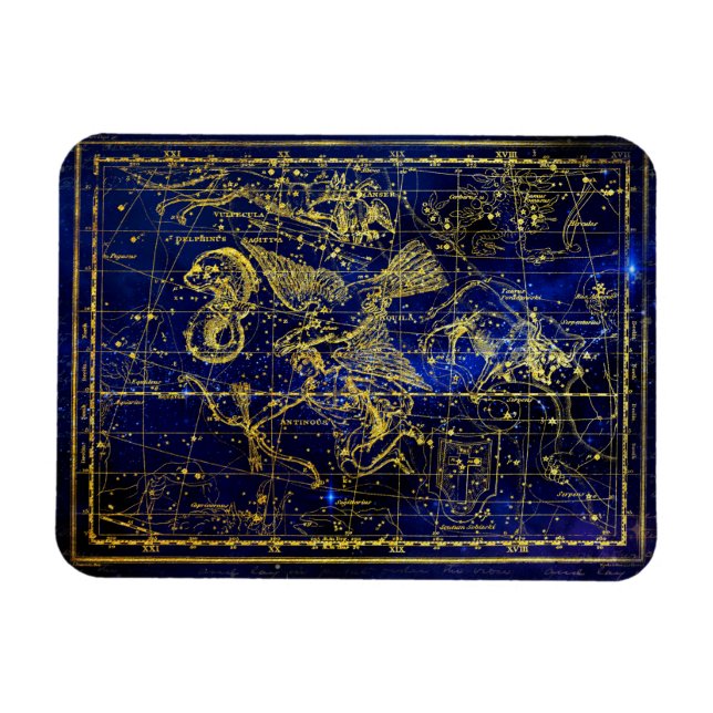 Delphinus-Sternbild-Magnet Magnet (Horizontal)